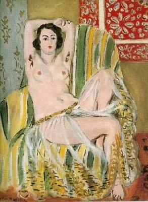 Henri Matisse Odalisque with Raised Arms, oil painting image